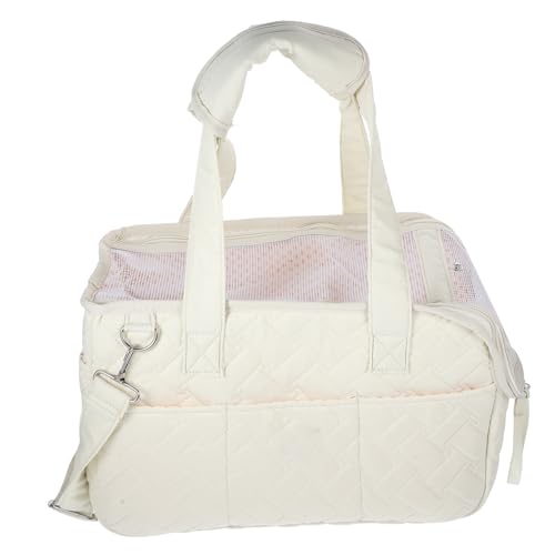 SUPVOX Tragbare Faltbare Haustiertasche aus Stabilem Material Atmungsaktive Leichte Transporttasche für Katzen und Kleine Hunde für Reisen Wandern und Outdoor Aktivitäten von Supvox