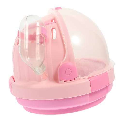 SUPVOX Tragbare Hamster Tragetasche aus Kunststoff für Reisen mit Kleinen Haustieren Atmungsaktiver Käfig für Hamster Mäuse und Meerschweinchen Polster SUPVOX Tragbare Hamster Tragetasche aus Kunststoff für Reisen mit Kleinen Haustieren Atmungsaktiver Käfig für Hamster Mäuse und Meerschweinchen Polster von Supvox