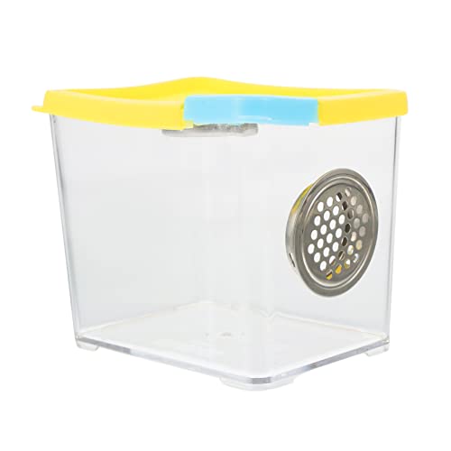 SUPVOX Transparente Reptilienfütterungsbox Praktische Zuchtbox für Spinnen Eidechsen und Kleine Tiere Langlebige und Belüftete Aufbewahrungslösung für Haustiere SUPVOX Transparente Reptilienfütterungsbox Praktische Zuchtbox für Spinnen Eidechsen und Kleine Tiere Langlebige und Belüftete Aufbewahrungslösung für Haustiere von Supvox