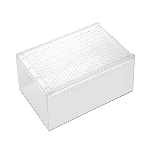 SUPVOX Transparentes Auslaufsicheres Reptilien Terrarium Multifunktionale Zucht und Aufzuchtbox für Schlangen Taranteln Skorpione Geckos Krabben Langlebiges Kunststoff Leicht zu SUPVOX Transparentes Auslaufsicheres Reptilien Terrarium Multifunktionale Zucht und Aufzuchtbox für Schlangen Taranteln Skorpione Geckos Krabben Langlebiges Kunststoff Leicht zu von Supvox