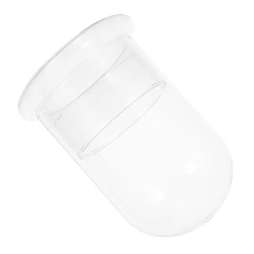 SUPVOX Transparentes Glas Terrarium mit Hydroponiksystem Flaschengarten Desktop Pflanzgefäß für Moos und Kleine Pflanzen Selbsttragende Mini-Landschaft von Supvox