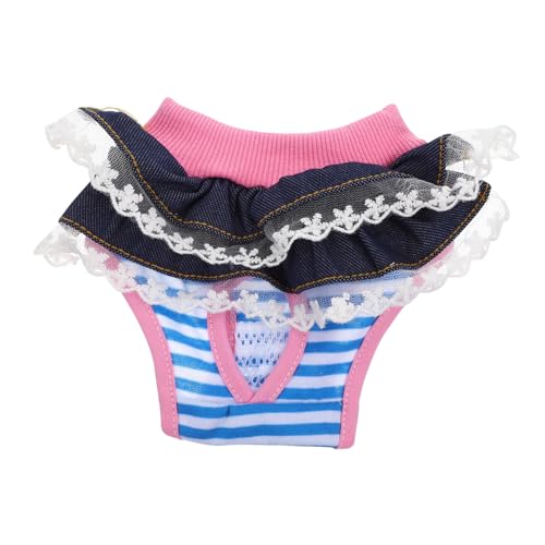 SUPVOX Wiederverwendbare Puppy Sanitary Panties Hundewindelhose aus Atmungsaktive Saugfähige für Weibliche Haustiere Täglicher Schutz bei Läufigkeit und Inkontinenz Waschbare Dog Diapers SUPVOX Wiederverwendbare Puppy Sanitary Panties Hundewindelhose aus Atmungsaktive Saugfähige für Weibliche Haustiere Täglicher Schutz bei Läufigkeit und Inkontinenz Waschbare Dog Diapers von Supvox