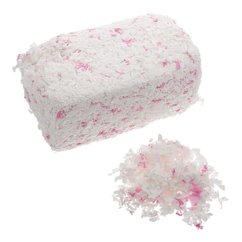 Supvox 450g Beutel Haustier Papier Bettwäsche Rasieren Niedrigen Hamster Nest Papier Späne für Haustier Ausbildung von Supvox