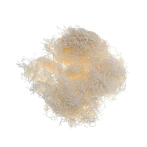 Supvox Haustier-bettwäsche Holz Wolle Pad Vogel Nest Gras Matte 50g Pack Natürliche Nesting Material von Supvox