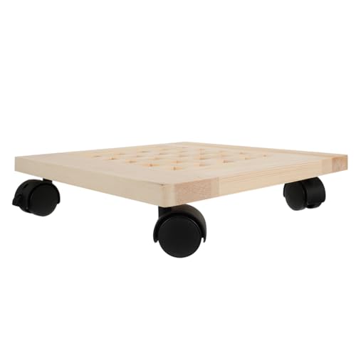 Supvox Abnehmbares Tablett Für Mobilen Blumentopf Blumentopftablett Mit Rädern Einfach Zu Verwenden Zu Hause von Supvox