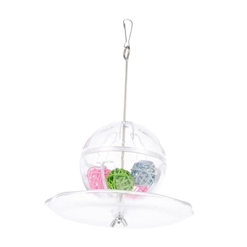 Supvox Futtersuche Käfig Zubehör Sicher Acryl Feeder für Papagei Vogel Feeder Spielzeug Set für Käfig von Supvox