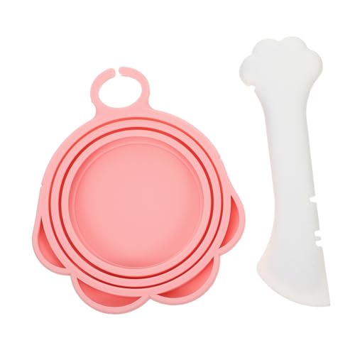 Supvox Tierfutterbehälter Dosendeckel Hundefutter Dosenöffner 2pcs Haustierzubehör Silikon Fütterungslöffel Material Supvox Tierfutterbehälter Dosendeckel Hundefutter Dosenöffner 2pcs Haustierzubehör Silikon Fütterungslöffel Material von Supvox