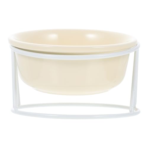 Supvox Katzennapfständer Erhöhte Katzenfutternäpfe Tierfutterhalter Keramik-/eisenmaterial Sicher für Katzen 1 Set Haustier-wasserbehälter Kompaktes Design Supvox Katzennapfständer Erhöhte Katzenfutternäpfe Tierfutterhalter Keramik-/eisenmaterial Sicher für Katzen 1 Set Haustier-wasserbehälter Kompaktes Design von Supvox