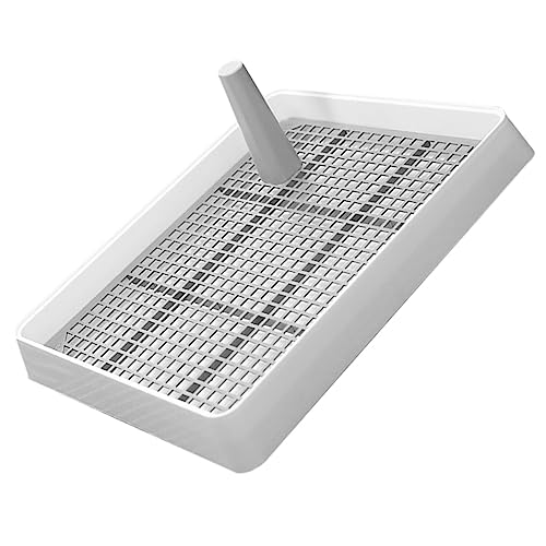 Supvox 1 Satz Hundetoilette Töpfchen Hundetopf Tablett Urinzerstörer Für Hunde Einheit Hundeshampoo Töpfchen Aus Mesh Kaninchen Haustier Hundematte Männlich Bahnhof Post Weiß Pp-Material Supvox 1 Satz Hundetoilette Töpfchen Hundetopf Tablett Urinzerstörer Für Hunde Einheit Hundeshampoo Töpfchen Aus Mesh Kaninchen Haustier Hundematte Männlich Bahnhof Post Weiß Pp-Material von Supvox