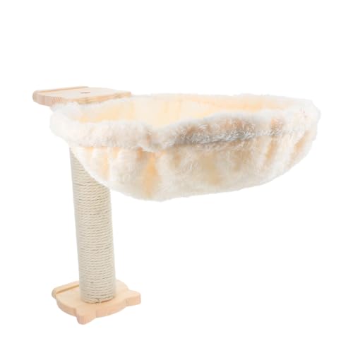Supvox 1 Satz Katzenhängematte Löffelform Weiche und Hängematte für Katzen Vielseitig Nutzbar als Schlafplatz und Spielbereich für Entspannte Kätzchen mit Kratzfestem Design von Supvox