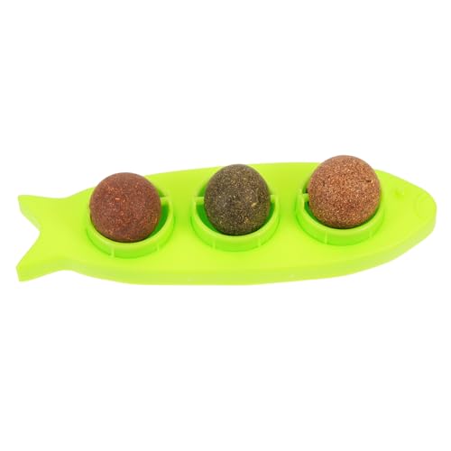 Supvox 1 Satz Katzenminze Spielzeug verschleißfester Cat-Nip-Ball Boden katzenminze Ball interaktives katzenspielzeug Interactive cat Toy Spielzeuge Twerking-Spielzeug Katzenbedarf Snack von Supvox