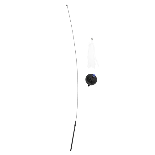 Supvox 1 Satz Katzenspielzeug Teaser Katzen-Dampfbürste kräuseln drinnen Interactive cat Toy Kitten Katzenangel Katzenpflaumenstab Neckerei-Stäbchen für Katze Plastik Supvox 1 Satz Katzenspielzeug Teaser Katzen-Dampfbürste kräuseln drinnen Interactive cat Toy Kitten Katzenangel Katzenpflaumenstab Neckerei-Stäbchen für Katze Plastik von Supvox