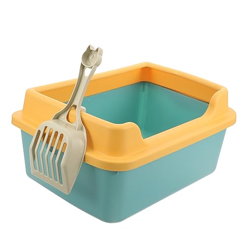 Supvox Deckel für Katzentoilette Faltbar Halbgeschlossene Katzentoilette für Den Innenbereich Katzentoilette für Kätzchen Klein mit Niedrigem Einstieg Design für Haustierkatze Supvox Deckel für Katzentoilette Faltbar Halbgeschlossene Katzentoilette für Den Innenbereich Katzentoilette für Kätzchen Klein mit Niedrigem Einstieg Design für Haustierkatze von Supvox