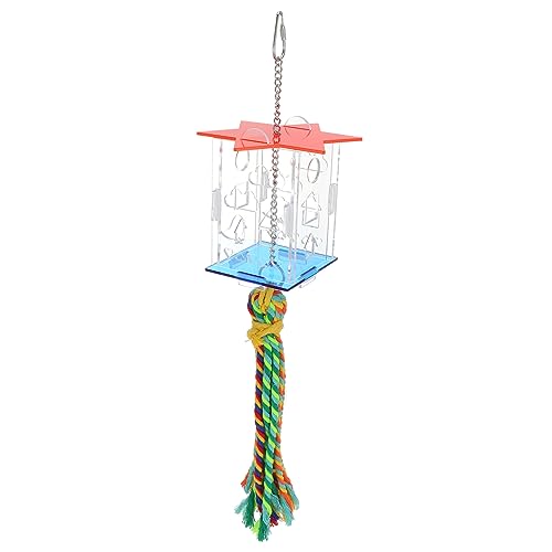 Supvox Kauspielzeug Für Papageien Hängespielzeug Für Vogelkäfige Mit Schredder Vogel-schredderspielzeug Für Heimvögel Beißspielzeug Für Papageien Zum Spielen Und Trainieren von Supvox