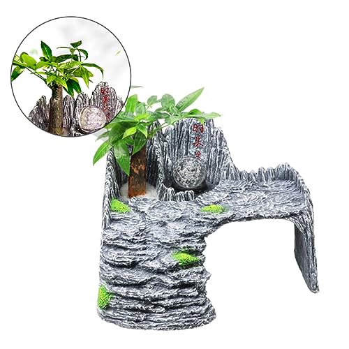 Supvox 1 Satz Schildkröten-Terrasse Käfig Ratte Reptilien-Heizkissen Klettern Schildkröten-Sonnenbank Schwimmende Schildkrötenplattform schleichtiere Panzerstützen Hangplattform Dark Grey von Supvox