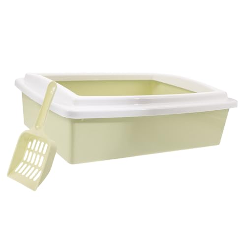 Supvox 1 Set-Box Katzentoilette Toilette für Katze Töpfchentablett für Haustiere katzenklo dustbin Haustierzubehör Mülleimer Katzenversorgung Spritzschutz Kätzchen Bettpfanne Sandbecken Supvox 1 Set-Box Katzentoilette Toilette für Katze Töpfchentablett für Haustiere katzenklo dustbin Haustierzubehör Mülleimer Katzenversorgung Spritzschutz Kätzchen Bettpfanne Sandbecken von Supvox