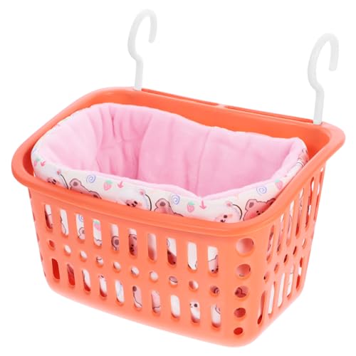 Supvox 1satz Hamster Hängematte Aus Baumwolle Für Kleine Haustiere Bequeme Und Warme Schlafnest Für Hamster Eichhörnchen Und Chinchillas Mit Haken Zur Einfachen Befestigung von Supvox