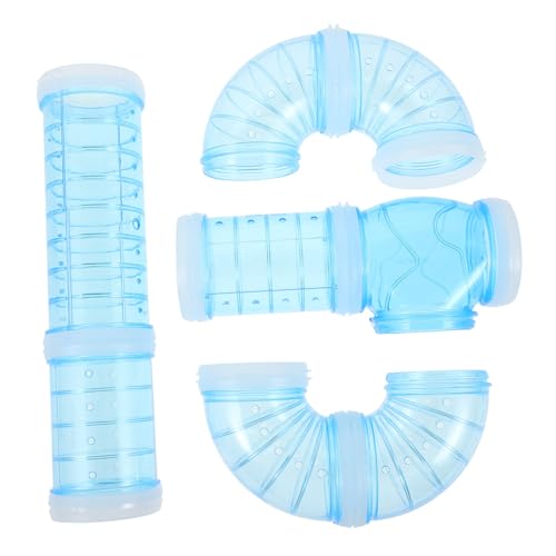 Supvox 8pcs Hamster Tube Set Haustier Gehäuse Robust Sicher Hamster Tunnel Ratte Käfig Expansion Ratte Tunnel von Supvox