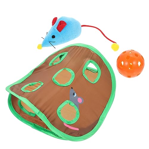 Supvox Katzentunnel Mit 9 Löchern Mäusefangspielzeug Interaktives Spielzeug Für Hauskatzen Supvox Katzentunnel Mit 9 Löchern Mäusefangspielzeug Interaktives Spielzeug Für Hauskatzen von Supvox