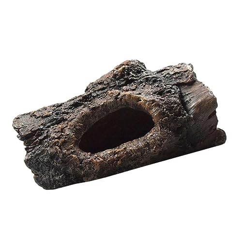 Supvox 1 Stück Aquarium Landschaftsgestaltung Dekoration Fischtankdekor Reptiliengehege Baum Versteck Aquarium 3D-Hintergrund Aquarium Felsenhöhle Aquariumdekorationen Led Umweltharz von Supvox