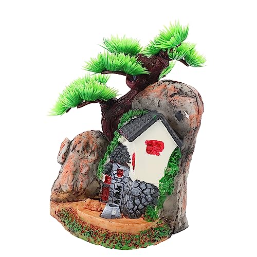 Supvox 1 Stück Dekoratives Aquarium Ornament aus Resin Miniatur Schloss für Fischtank Landschaftsdekoration Geeignet für Süßwasser Tischdeko Verwendbar Supvox 1 Stück Dekoratives Aquarium Ornament aus Resin Miniatur Schloss für Fischtank Landschaftsdekoration Geeignet für Süßwasser Tischdeko Verwendbar von Supvox