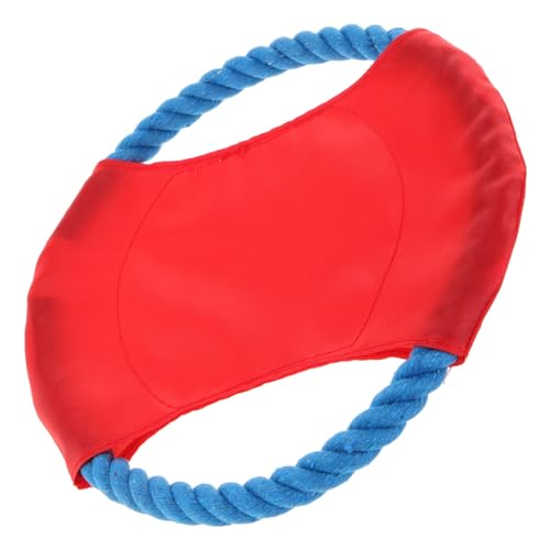 Supvox 1 Stück Haustier Flugscheibe für Hunde Langlebiges und Beißfestes Trainingsspielzeug für Retriever und Samojede Zufällige Farben Zufällige Farbe Zufällige Farbe von Supvox