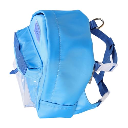 Supvox 1stück Pet Traveling Backpack Für Hunde Und Katzen Verstellbarer Rucksack Für Haustiere Tragetasche Für Und Blau von Supvox