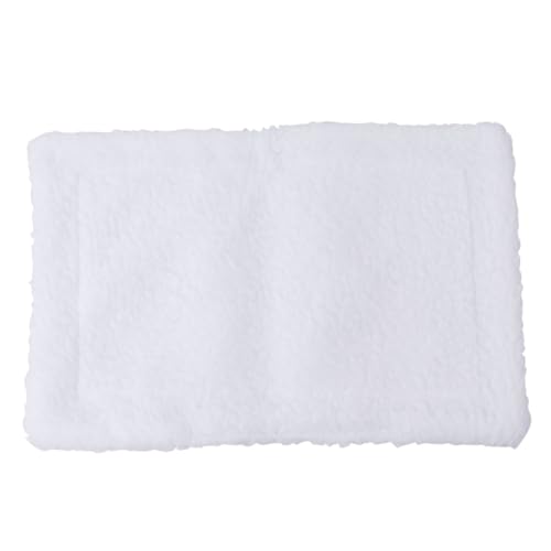 Supvox 30x20cm Hamster Warm Kissen Haustier Schlaf Matte Pad Haustier Liefert Weiß Komfortable Stoff Supvox 30x20cm Hamster Warm Kissen Haustier Schlaf Matte Pad Haustier Liefert Weiß Komfortable Stoff von Supvox