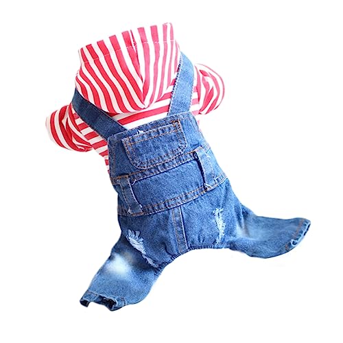 Supvox Modischer Hundemantel Haustierkleidung Warmes Und Kaltes Wetter Bequeme Passform Party-hundetuch Rot von Supvox