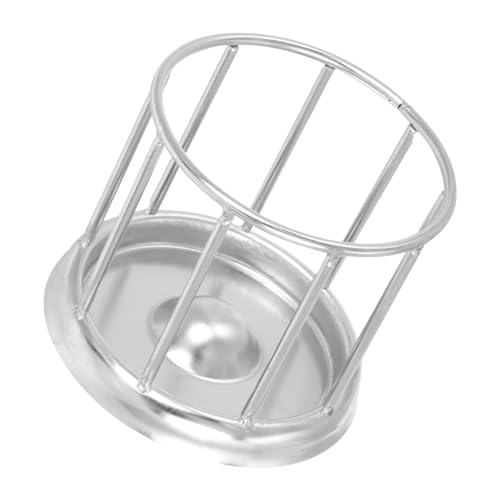 Supvox Edelstahl Reptil Schildkröte Feeder Pet Cage Fütterung Schüssel Wasser Für Schildkröte von Supvox