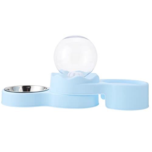Supvox Katzenfutter und Wasserspender für Katzen Automatisch Futternapf Aus Edelstahl Einzigartiges Design Vorbeugung Von Gebärmutterhalsproblemen Supvox Katzenfutter und Wasserspender für Katzen Automatisch Futternapf Aus Edelstahl Einzigartiges Design Vorbeugung Von Gebärmutterhalsproblemen von Supvox