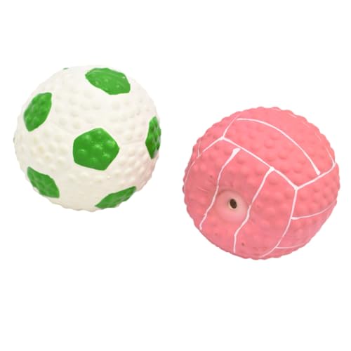 Supvox 10 STK Spielzeugball Hundegummi Latex Hundespielzeug Für Kleine Hunde Zahnreinigung Beim Hund Nagen Trainingsbälle Für Hunde Welpe Plüsch Kauen Emulsion Beißen Sie Den Ball Fußball Supvox 10 STK Spielzeugball Hundegummi Latex Hundespielzeug Für Kleine Hunde Zahnreinigung Beim Hund Nagen Trainingsbälle Für Hunde Welpe Plüsch Kauen Emulsion Beißen Sie Den Ball Fußball von Supvox