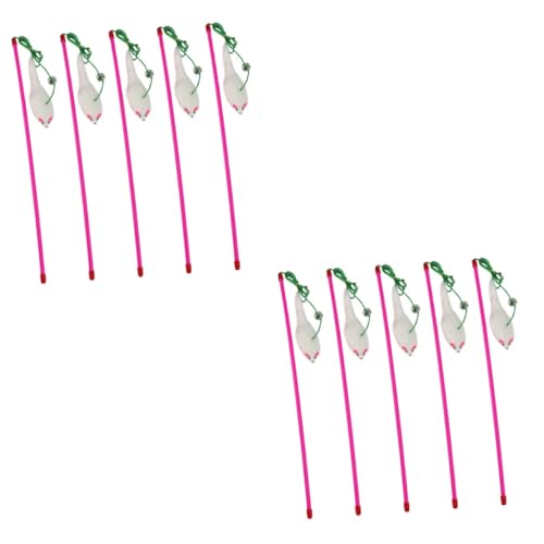 Supvox 10 STK Katzenspielzeug Plüschtiere Spielzeug Für Kätzchen Spielzeug Für Katzen Und Mäuse Katzen- -Spielzeug Katzen Zauberstab Spielzeug Kätzchen Spielzeug Katzenstab Supvox 10 STK Katzenspielzeug Plüschtiere Spielzeug Für Kätzchen Spielzeug Für Katzen Und Mäuse Katzen- -Spielzeug Katzen Zauberstab Spielzeug Kätzchen Spielzeug Katzenstab von Supvox