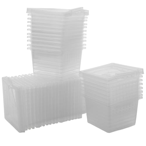 Supvox Eidechsen Zuchtbox Reptilien Futterbox Set Verschließbare Deckel für Spinnen Hauseidechsen Schildkröten Frösche und Supvox Eidechsen Zuchtbox Reptilien Futterbox Set Verschließbare Deckel für Spinnen Hauseidechsen Schildkröten Frösche und von Supvox