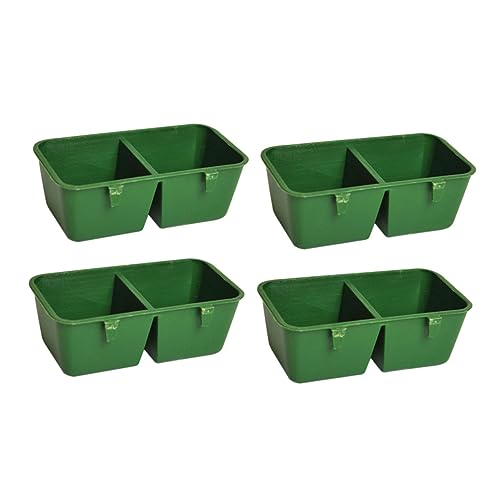 Supvox Doppel Trognapf Für Vögel 10 Stück Kunststoff Futter Und Wassernapf Leicht Zu Reinigen Für Papageien Wellensittiche Nymphensittiche Futterspender Für Haustiere Supvox Doppel Trognapf Für Vögel 10 Stück Kunststoff Futter Und Wassernapf Leicht Zu Reinigen Für Papageien Wellensittiche Nymphensittiche Futterspender Für Haustiere von Supvox