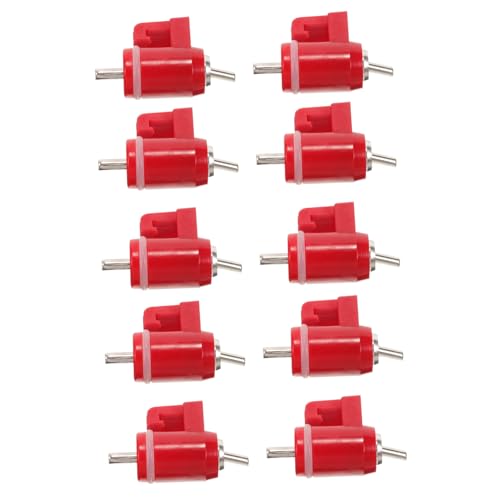 Supvox 10stücke Automatische Hühnertränken Mit Metallnippeln Robuste Wassersparende Tränke Für Geflügel Einfach Zu Reinigen Für Stallhaltung Und Außenbereiche Supvox 10stücke Automatische Hühnertränken Mit Metallnippeln Robuste Wassersparende Tränke Für Geflügel Einfach Zu Reinigen Für Stallhaltung Und Außenbereiche von Supvox