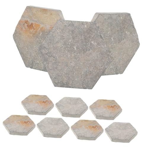 Supvox Schildkröten-schutzstein 10 Stück Natürliche Aquarium-felsen für Reptilien-Terrarium-Dekorationen Supvox Schildkröten-schutzstein 10 Stück Natürliche Aquarium-felsen für Reptilien-Terrarium-Dekorationen von Supvox