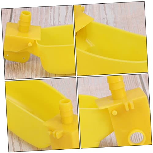 Supvox 10 Stücke Geflügel Trinkschalen Große Gelbe Automatische Nachfüll-wasserschale Für Hühner Vögel Supvox 10 Stücke Geflügel Trinkschalen Große Gelbe Automatische Nachfüll-wasserschale Für Hühner Vögel von Supvox
