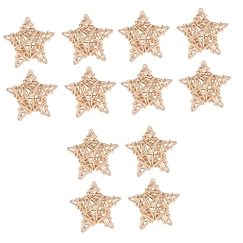 Supvox 12stücke Pentagram Rattan Spielzeug Für Kleintiere Kreatives Kau Und Spielzeug Zur Zahnpflege Für Hamster Kaninchen Und Andere Kleine Haustiere Für Futterleckagen Und von Supvox