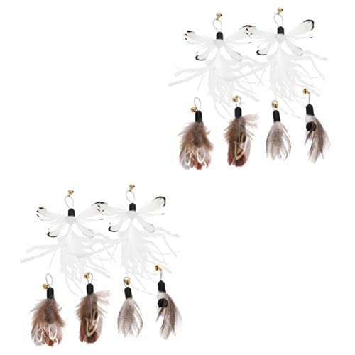 Supvox 12 STK Ersatzkopf für Katzenangel Kätzchenspielzeug Aufsätze für Katzenzauberstäbe interaktives katzenspielzeug Interactive cat Toy Spielzeug zum Necken von Katzen Katze Zauberstab Supvox 12 STK Ersatzkopf für Katzenangel Kätzchenspielzeug Aufsätze für Katzenzauberstäbe interaktives katzenspielzeug Interactive cat Toy Spielzeug zum Necken von Katzen Katze Zauberstab von Supvox