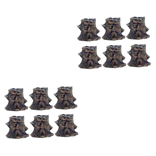 Supvox 12stücke Reptilien Wassernäpfe Und Futternäpfe Resin rutschfeste Schalen Für Krabbe Und Dekorative Futter Und Trinkschalen Für Terrarien von Supvox