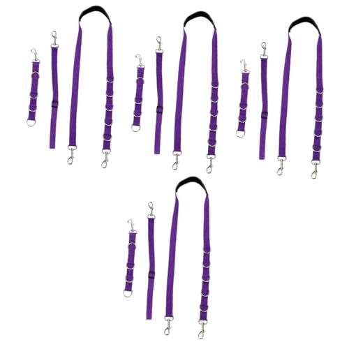 Supvox 12 STK Haustierpflegeseil pet Grooming hundegurt hundepflege hundezubehör Dog Grooming Sets Haustiere Gürtel Pflege Seil Schlupfleine Pflege Schleife Polypropylen Violett Supvox 12 STK Haustierpflegeseil pet Grooming hundegurt hundepflege hundezubehör Dog Grooming Sets Haustiere Gürtel Pflege Seil Schlupfleine Pflege Schleife Polypropylen Violett von Supvox