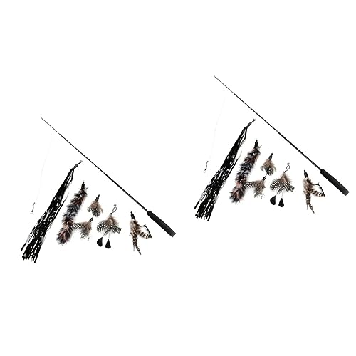 Supvox 12 STK Katze Zauberstab Teleskopstange Katzen-bonding-Spielzeug Angeln Katzen+Spielzeug Katzenspielzeug Zauberstab Übungsspielzeug Für Katzen Katzenstock Haustier Feder Ersatzkopf Supvox 12 STK Katze Zauberstab Teleskopstange Katzen-bonding-Spielzeug Angeln Katzen+Spielzeug Katzenspielzeug Zauberstab Übungsspielzeug Für Katzen Katzenstock Haustier Feder Ersatzkopf von Supvox