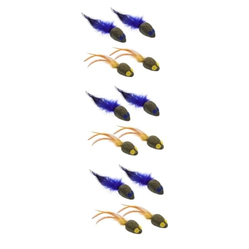 Supvox 12 STK Katzenspielzeug Spielzeug für Haustiere Kätzchen Spielzeug Interactive cat Toy Spielzeug für Katzen Spielzeuge Katzen- und Mausspielzeug Katzen-Teaser-Mäuse-Spielzeug kauen Supvox 12 STK Katzenspielzeug Spielzeug für Haustiere Kätzchen Spielzeug Interactive cat Toy Spielzeug für Katzen Spielzeuge Katzen- und Mausspielzeug Katzen-Teaser-Mäuse-Spielzeug kauen von Supvox