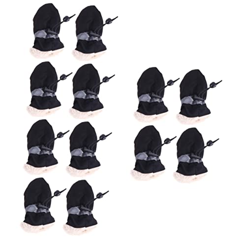 Supvox 12 STK Stiefel für Hunde rutschfeste Hundeschuhe pelzige Beuten für Hunde pfotenschutz für Hunde Schuhe für Hunde Schneestiefel Regenstiefel Hundestiefel Haustierschuhe der Hund Supvox 12 STK Stiefel für Hunde rutschfeste Hundeschuhe pelzige Beuten für Hunde pfotenschutz für Hunde Schuhe für Hunde Schneestiefel Regenstiefel Hundestiefel Haustierschuhe der Hund von Supvox