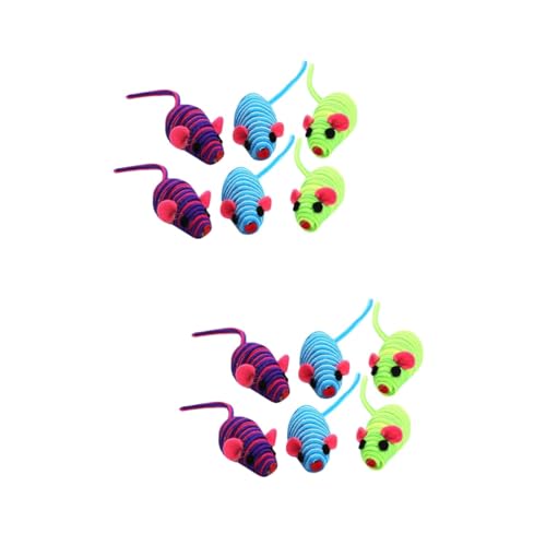 Supvox 12 STK elastische Seilmaus für Katze Innere Spot-Produkte Katzenspielzeug interaktives Spielzeug zum Plüschtier Kätzchen Spielzeug Katze elastisches Seil Spielzeug kauen Minze Supvox 12 STK elastische Seilmaus für Katze Innere Spot-Produkte Katzenspielzeug interaktives Spielzeug zum Plüschtier Kätzchen Spielzeug Katze elastisches Seil Spielzeug kauen Minze von Supvox