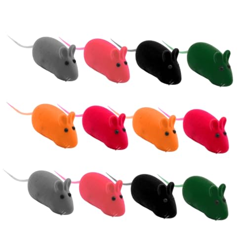 Supvox 12stücke Lustige Plüschratten Spielzeuge Für Katzen Und Hunde Interaktive Und Farbenfrohe Mäuse Für Haustiere Für Mentales Und Physisches Farben Zufällig Supvox 12stücke Lustige Plüschratten Spielzeuge Für Katzen Und Hunde Interaktive Und Farbenfrohe Mäuse Für Haustiere Für Mentales Und Physisches Farben Zufällig von Supvox