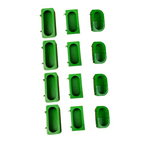 Supvox 12st Futtertrog-materialbox Außen Küken Essen Vogelkäfig Taubenfutterautomat Taubenzubehör Abnehmbarer Futterautomat Hühnerfutter Futternapf Für Tauben Vogelzubehör Green Plastik Supvox 12st Futtertrog-materialbox Außen Küken Essen Vogelkäfig Taubenfutterautomat Taubenzubehör Abnehmbarer Futterautomat Hühnerfutter Futternapf Für Tauben Vogelzubehör Green Plastik von Supvox