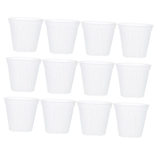 Supvox Wasserpflanzentopf-Set Aus Kunststoff 12-teilig Große Runde Gartentöpfe Mit Drainagelöchern Für Pflanzen Supvox Wasserpflanzentopf-Set Aus Kunststoff 12-teilig Große Runde Gartentöpfe Mit Drainagelöchern Für Pflanzen von Supvox