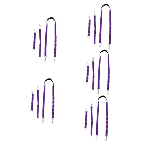 Supvox 15 STK Haustierpflegeseil Gürtel Haustiere Hundeschlupfleine Pflege Seil Hundepflegezubehör Hundepflegeleine Hundeleine Und Halsband Helfer Bei Der Hundepflege Violett Polypropylen Supvox 15 STK Haustierpflegeseil Gürtel Haustiere Hundeschlupfleine Pflege Seil Hundepflegezubehör Hundepflegeleine Hundeleine Und Halsband Helfer Bei Der Hundepflege Violett Polypropylen von Supvox